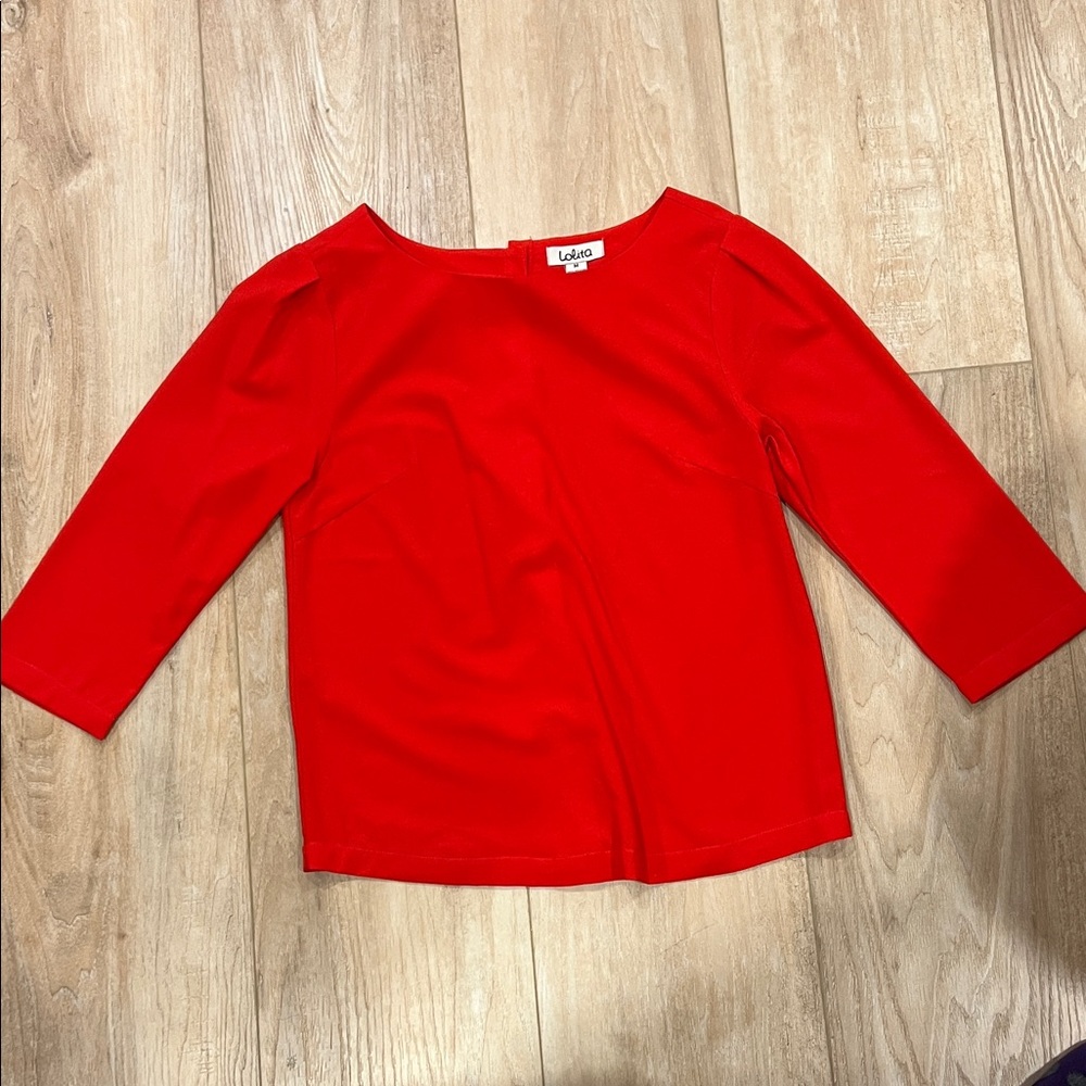 Red Lolita top